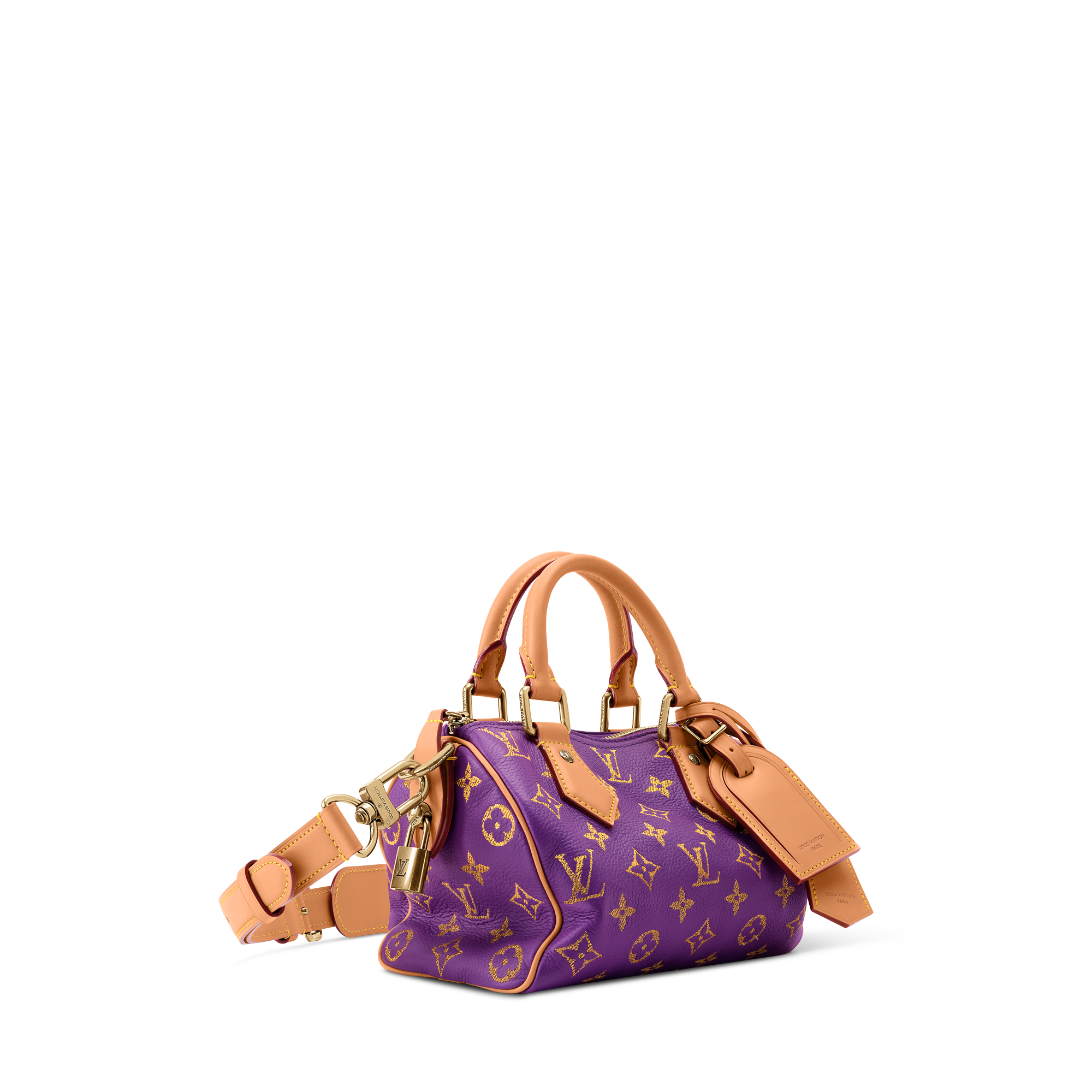 Louis Vuitton パープル ハンドバッグ スピーディ P9 バンドリエール 20 H40｜ルイ・ヴィトン 公式サイト